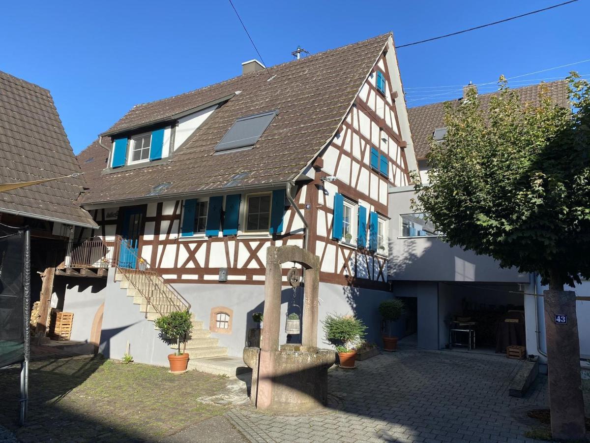 Traumhaft Wohnen Im Haus Blum Apartment Херболцхайм Екстериор снимка